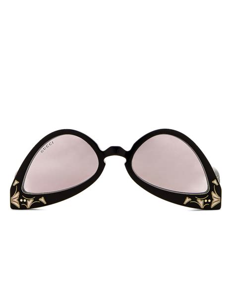 gucci upside down cat eye glasses|Cat Eye Sunglasses for Women .